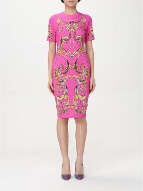 Versace Jeans Couture Dress Woman Pink